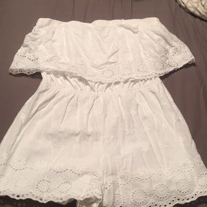 Lacy romper from Charlotte Russe